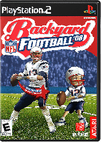 Backyard Football 08 Playstation 2 US box art
